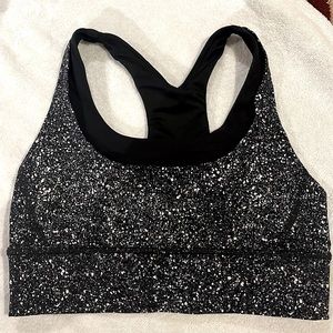 Lululemon Run Stuff your Bra long line *reflective size 8